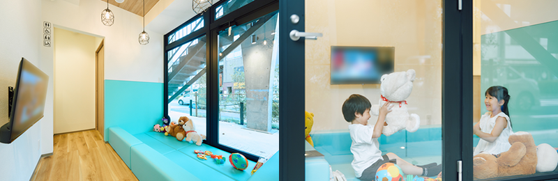 キッズスペース お子さまも楽しく過ごせる